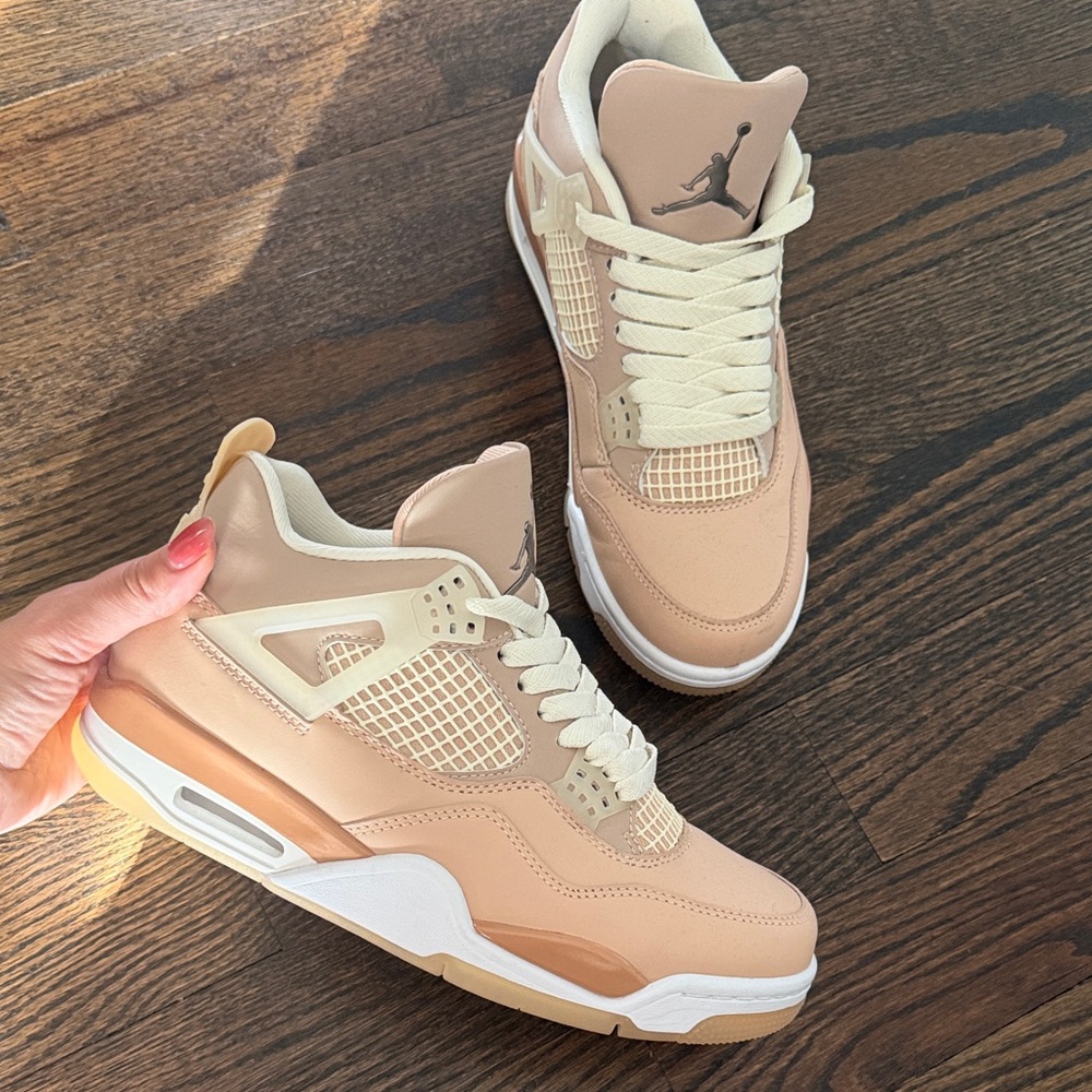 Jordan Women's Sneakers - Beige and Cream